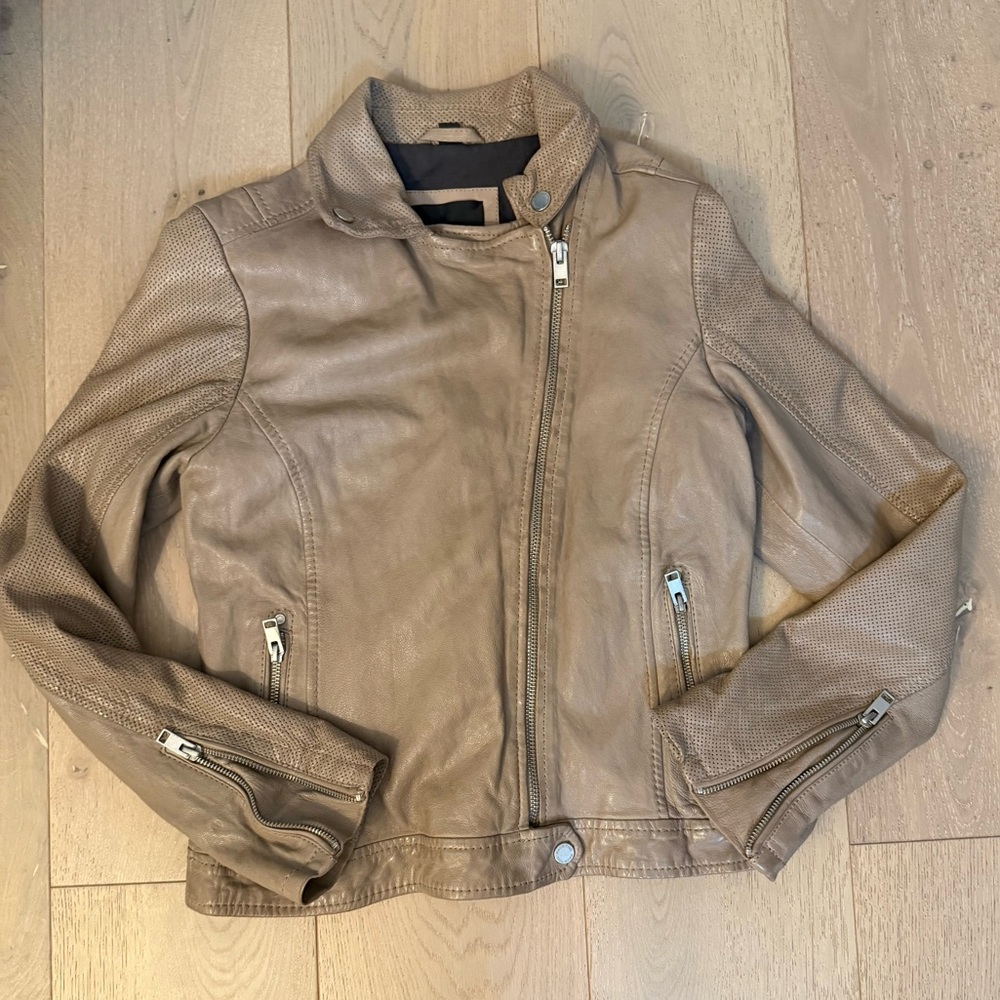 Mauritius Leather Moto Jacket